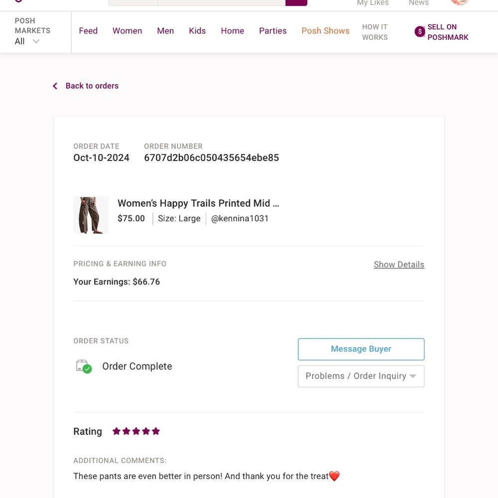 Women’s Happy Trails Printed Mid Rise Barrel Jeans various READ REVIEW - Picture 14 of 15